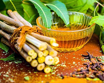 Ayurvedic herbs and oil